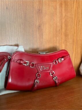 Christian Dior Vintage Bondage Clutch Bag